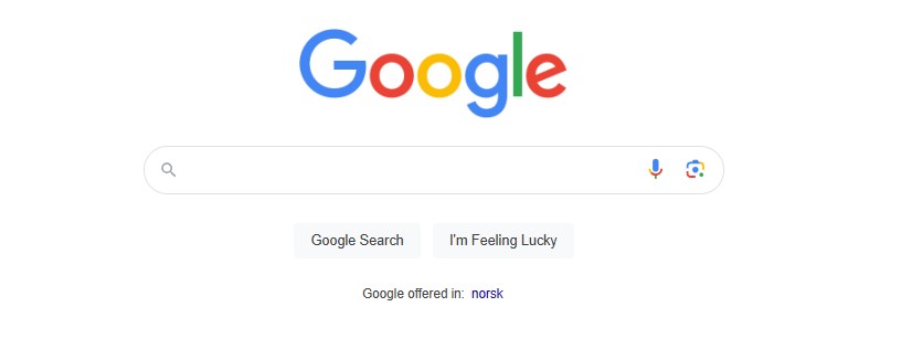 Google - søkefelt - hvordan komme på førstesiden av Google fort!