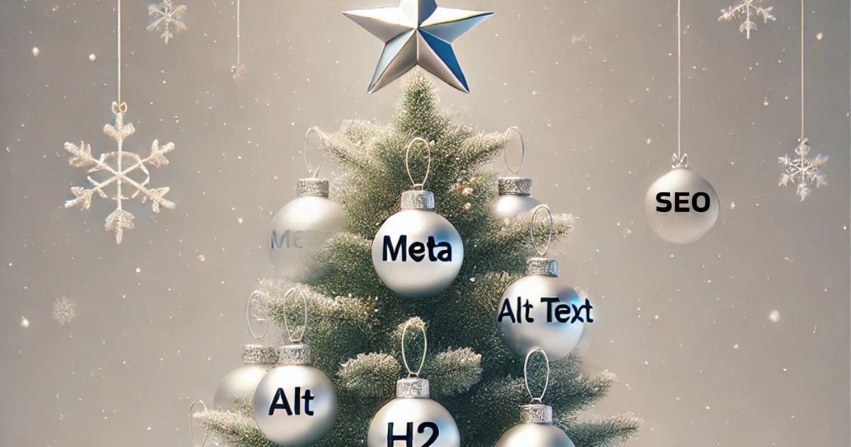 Så SEO’er vi Julen inn